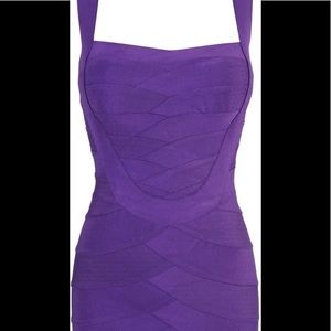 Celeb Boutique purple bandage dress
